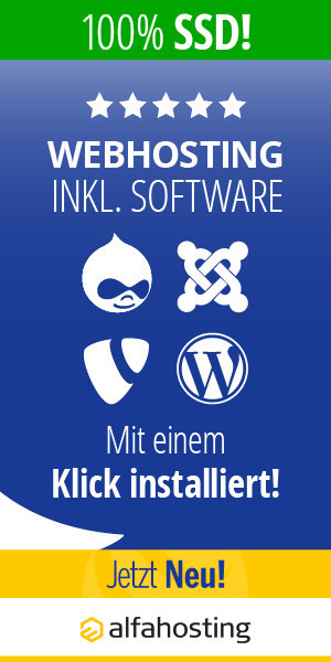 Webspace preiswert! - Alfahosting.de