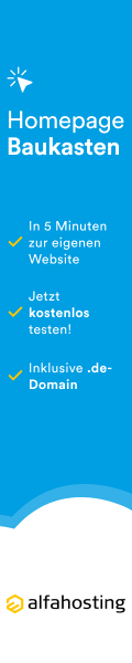 Alfahosting - Homepage-Baukasten