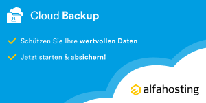 Alfahosting - Cloud-Backup