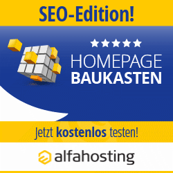 Webhosting inkl. Homepagebaukasten!