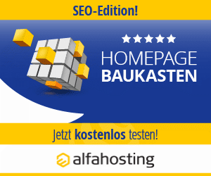 Webhosting inkl. Homepagebaukasten!